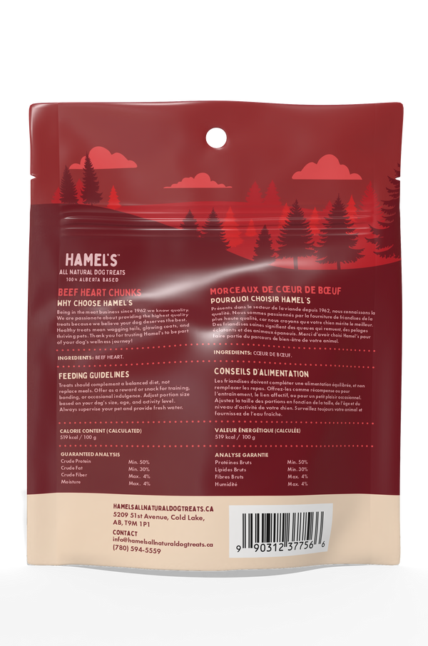 Beef Heart Chunks 55 gram