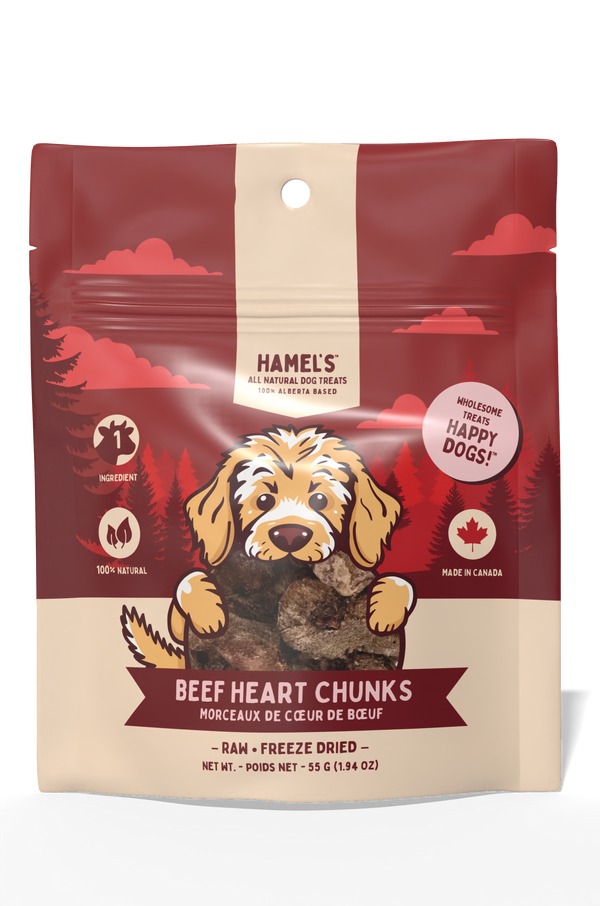 Beef Heart Chunks 55 gram