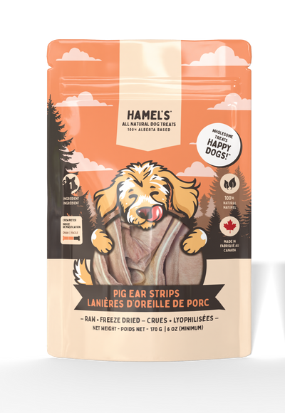 Pig Ear Strips Dog Chews