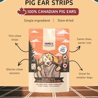 Pig Ear Strips Dog Chews